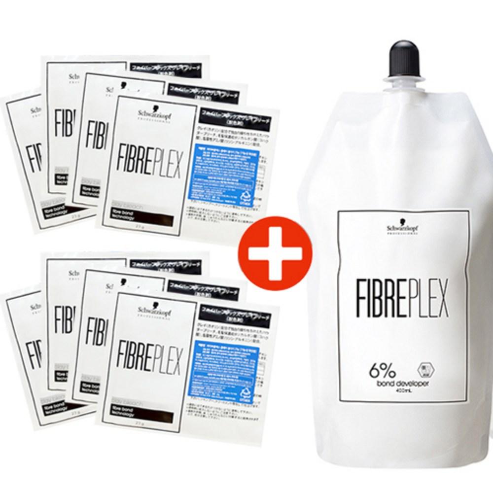 Fiberflex Глина Отбеливающая 23г 8 шт + Окислитель 400мл 1 шт