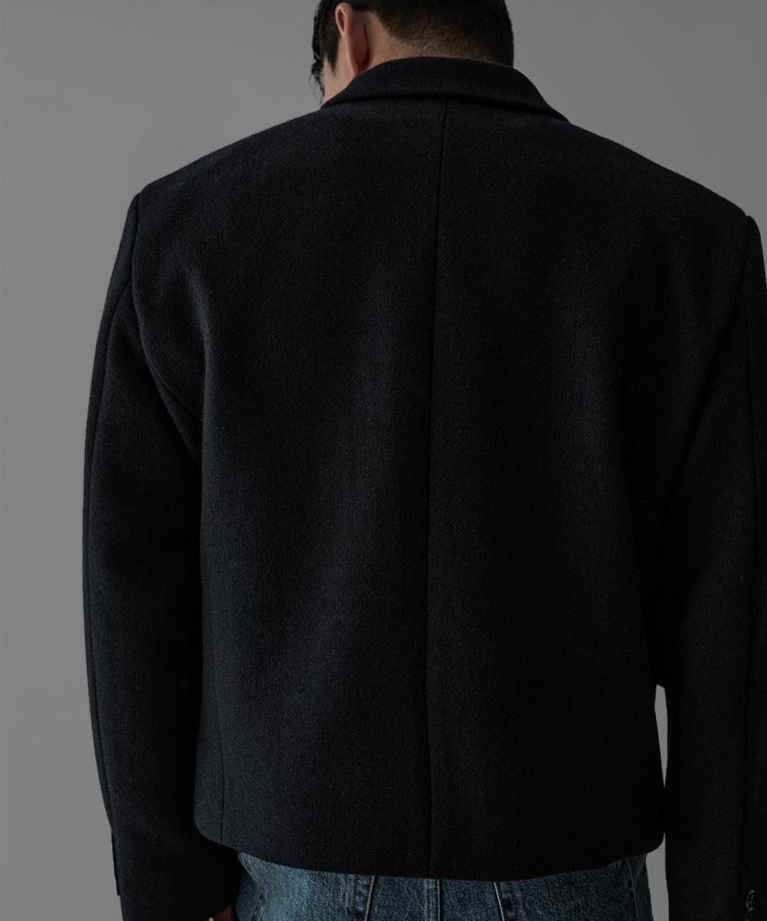 Bowlow Product Wool Crop Blazer [Navy]
