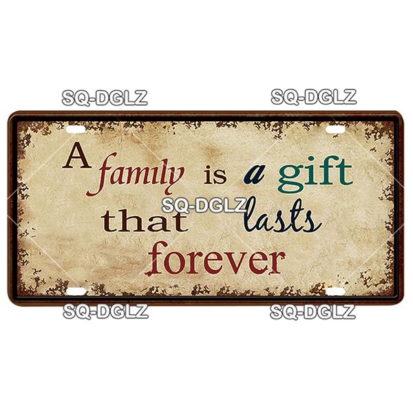 [SQ-DGLZ] Текст Hope Love Home Номерной знак Оловянная вывеска Магазин Бар Настенное украшение Металлическая вывеска Домашний декор Живопись Таблички Художественный постер