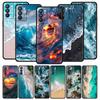 Чехол для телефона 'Синее море, океанские волны' для Oppo Reno13 Reno12 Reno11 F Reno10 Pro A54 5G Find X5 A53 A9 A57 A78 4G A79 A80 A98