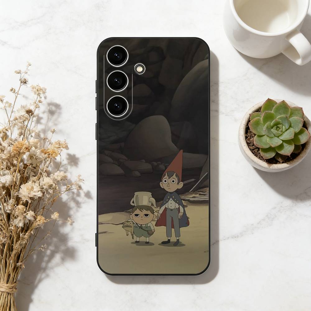 Чехол для телефона Dark Fairy Tale с рисунком «Над садовой стеной» для Samsung Galaxy A73, A72, A71, A70, A53, A52, A51, Другие, Мягкий черный