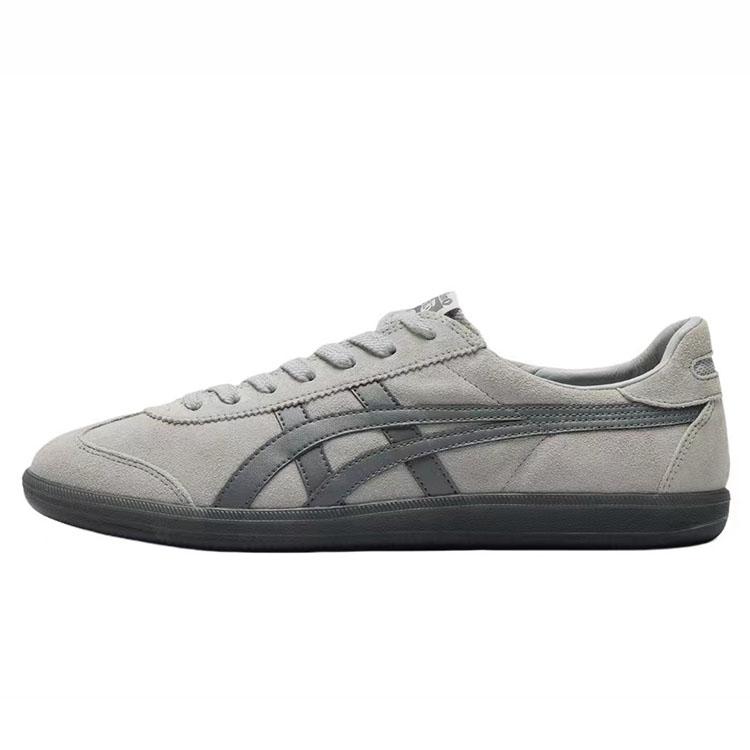 ONITSUKA TIGER Tokuten Низкие кеды для скейтборда Унисекс Серебристо-серые 1183A907-021(КомандаY-)