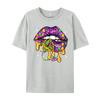 Mardi Gras Lip Women Costume Funny for Women Girl Funny T Shirts Men Original Mens TShirts Normal