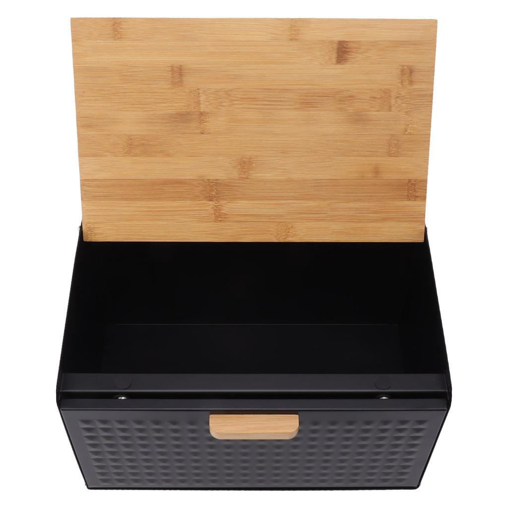 Деревянная хлебница натуральная винтажная прочная большая емкость для хранения хлеба для кухонной столешницы