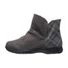 All Day Walk 4E ALW 3060 Waterproof Snow Comfortable To Walk Charcoal Check Women's Boots, In,