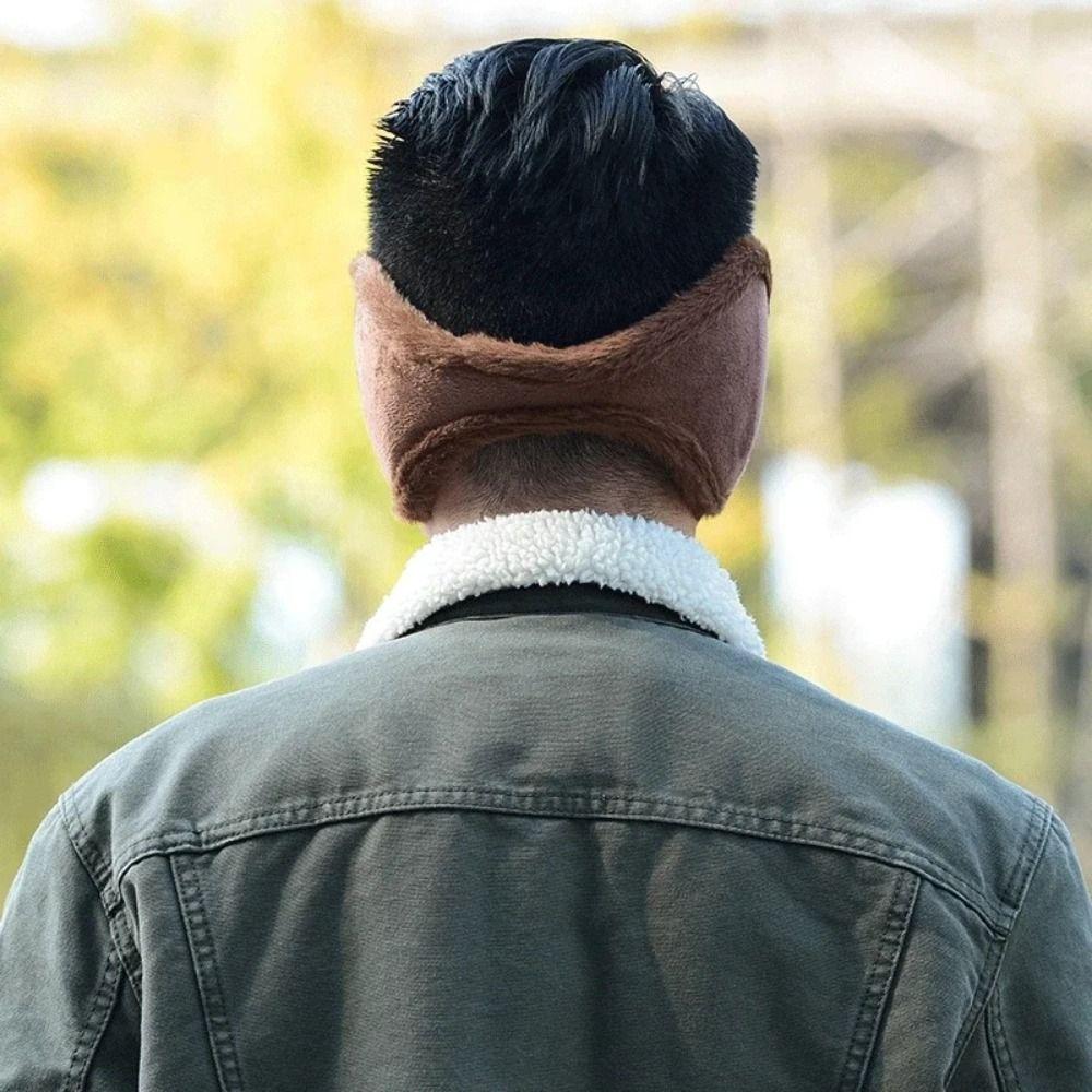 1 шт. Ветрозащитные плюшевые наушники Зимние теплые наушники Новая защита для ушей Мужские Женские