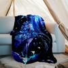 Genshin Impact Furina printed throw blanket—lightweight,soft,warm;versatile blanket for all seasons—perfect as &air-conditioning throw,nap blanket