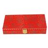 Cash Register Drawer Tray for Notes and Coins, Retail Counter Money Organizer, Red, 32.2D X 24.5W X 3.5H Centimeters