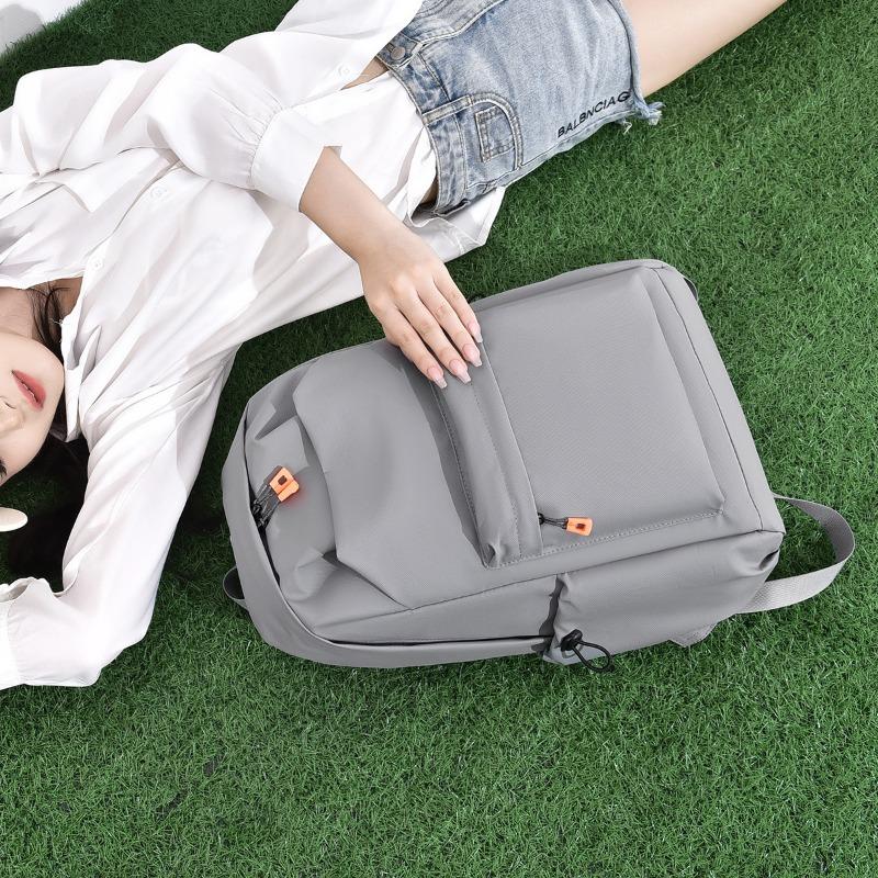 Дорожный рюкзак Мужской простой большой вместимости для активного отдыха Многофункциональный рюкзак Школьный рюкзак для ученика средней школы