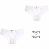 Women Panties 2pcsset Sexy Cinoon Lace Underwear Lowwaist Briefs Hollow Out G String Underpant Transparent Female Lingerie