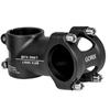 GORIX Bicycle Stem Smart Lightweight Stem Matte Black Road Bike Stem Stylish Bicycle Stem GX-smart 31.8mm 7° 7° (60mm)