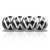 2026 New 4Pc 56mm  Car Wheel Center Hub Caps Badge Sticker Accessories For VW Volkswagen Golf Polo Passat Touran Jetta Accessory zs2