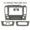 9-дюймовая автомобильная панель для Nissan Tiida 2004-2011 Монтажные комплекты для приборной панели Рамка для автомагнитолы GPS-стерео