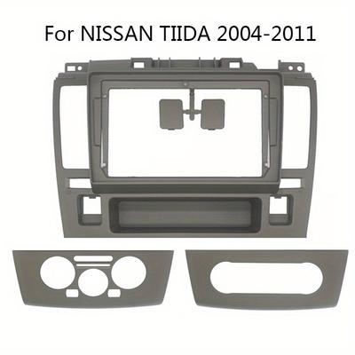 9-дюймовая автомобильная панель для Nissan Tiida 2004-2011 Монтажные комплекты для приборной панели Рамка для автомагнитолы GPS-стерео