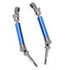 Metal Rear CVD Drive Shaft Set Fit for   Slash 1Celsius10 RC Car NSV775