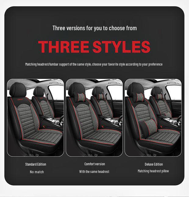 Универсальные чехлы на сиденья Nissan Sylphy, Tiida, Sunny, Teana, Qashqai, Bluebird: Полное покрытие, Всесезонные кушоны