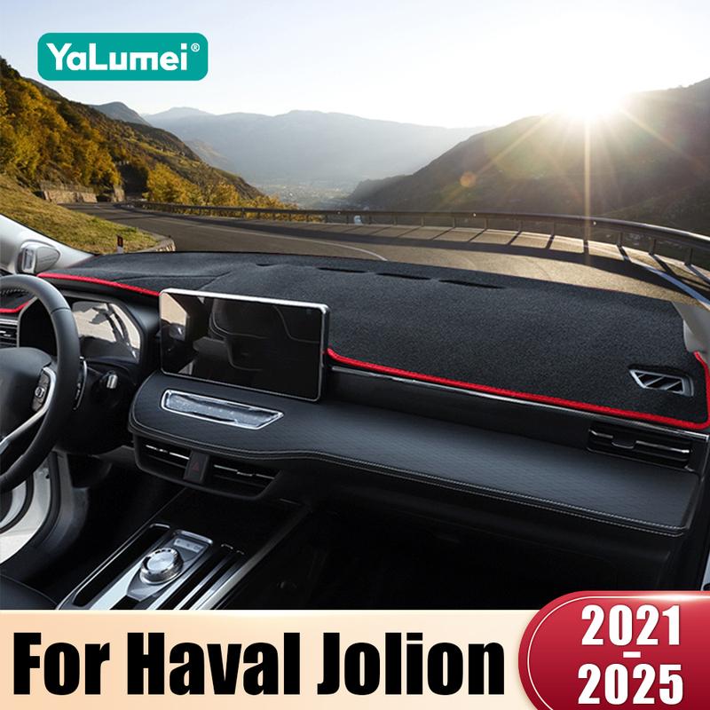 Для Haval Jolion 2024 2025 Коврик на приборную панель автомобиля Солнцезащитный козырек Панель приборов Столик Анти-УФ Нескользящий Чехол Аксессуары