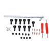 34 Pieces Valve Stem Puller Tool Valve Core Remover Tire Repair Installer for RV Automobile Bicycle