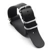 Extra Long Genuine Leather Burst-Pattern Watch Strap for Men & Women