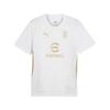 Puma X AC Milan Collaboration Fashion Slim Fit Comfortable Short Sleeve Football Shirt Men Tops White Gold 777496-14