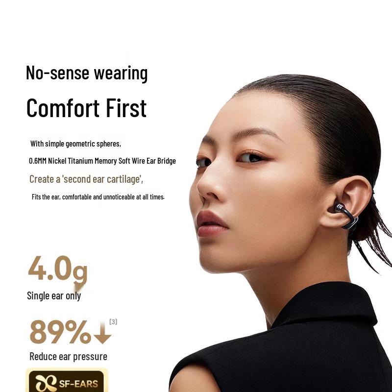 Sena S6Spro AI Clip-On Bluetooth Earbuds