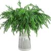 Pe Soft Rubber Norfolk Pine Christmas Branch Crafts Искусственная Рождественская Сосновая Ветка Рождественский Интерьер И Экстерьер, Украшение Дома