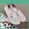 Кеды-слипоны Повседневные Балетки Вязаные Женские Дышащие Летние Обувь для Ходьбы Легкие Лоферы Удобные Классические Туфли на Низком Каблуке Круглый Носок Балетки Для Женщин