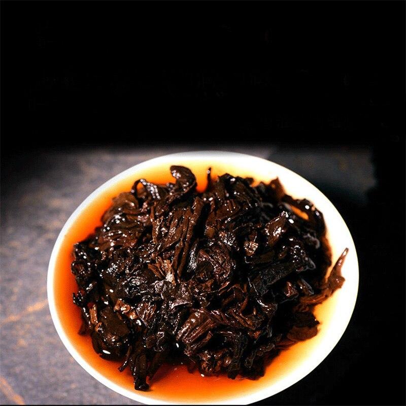 2018/2019 Ripe Puer Menghai Pur Erh Yunnan Qizi Aged Tea Cake Shu Puer 357g