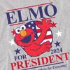 Sesame Street Unisex Adult For President 2024 Elmo T-Shirt