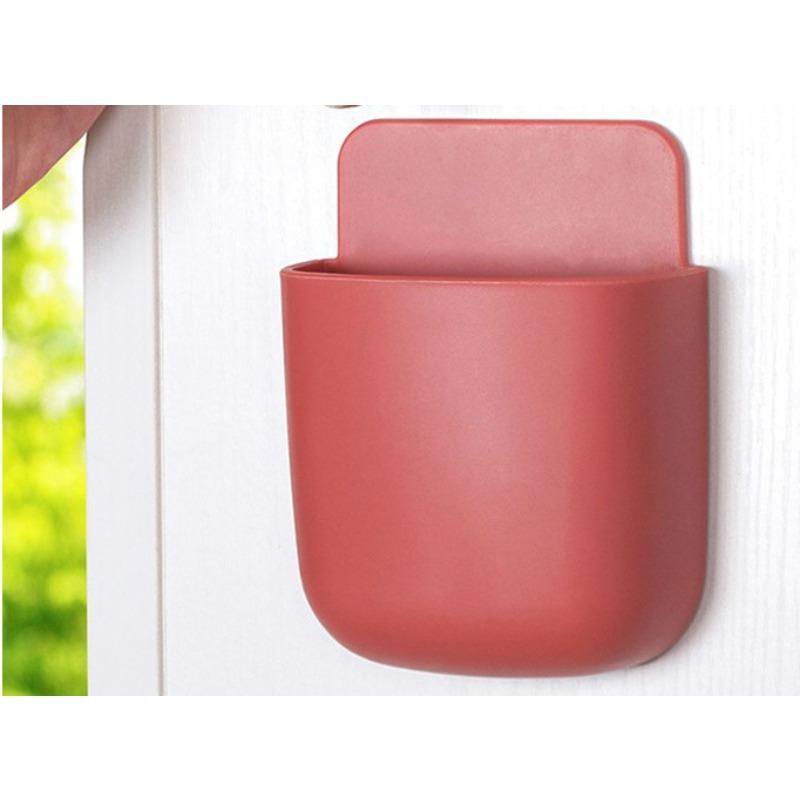 Remote Control Storage Box Multi-functional Wall Hanging Bedside Hanging Mobile Phone Storage Rack Rack Sundries Storage Basket