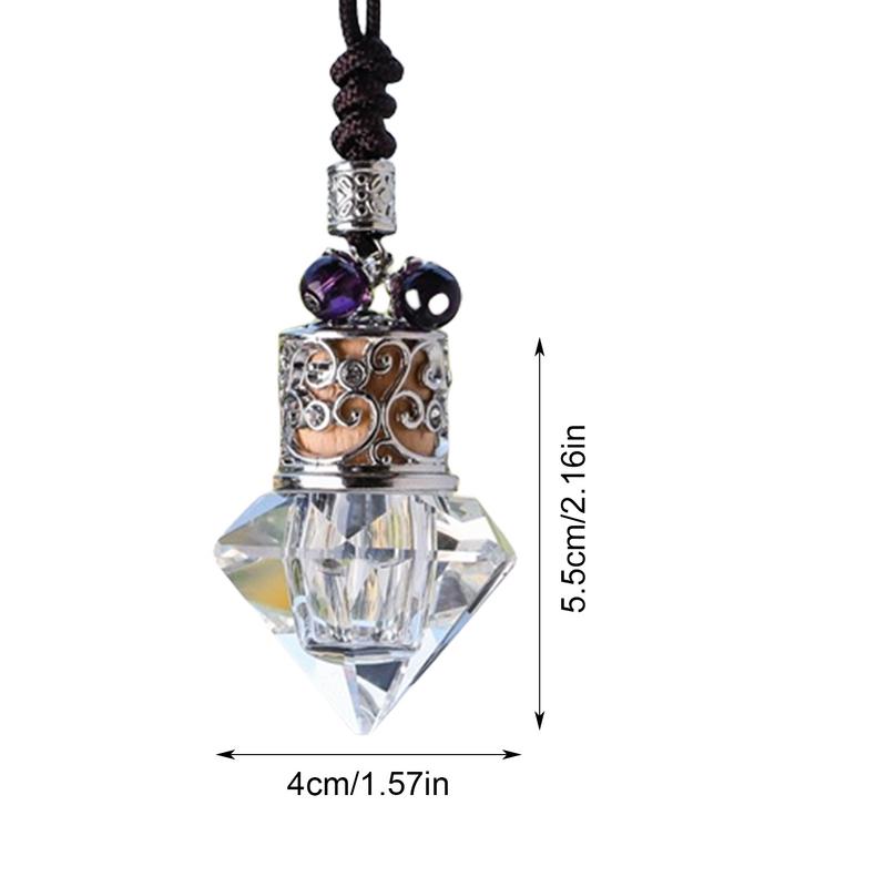 Пустые бутылки для автомобильного диффузора, прозрачная бутылка для масляного диффузора, ароматизированный автомобильный освежитель воздуха, многоразовые подвески, автомобильный освежитель воздуха для