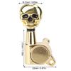 6 шт. тюнинговый колышек в форме золотого черепа для электрогитары, струнный ключ для тюнера