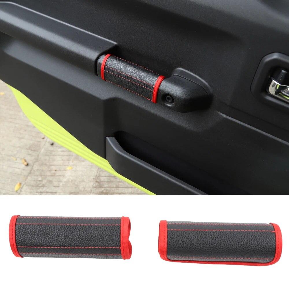 Внутренняя дверь автомобиля, второй пилот, ручка ручного тормоза, защитный чехол для Suzuki Jimny JB64 JB74 2022, аксессуары для интерьера