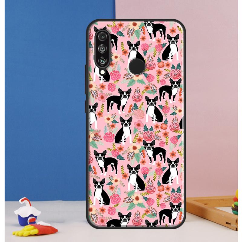 Чехол для телефона Boston Terrier для Huawei Nova Y70 Y60 Y90 Y61 Y91 Y72 Y73 12s 12i 11i 8i 9 10 SE P30 P40 Lite P60 Pro