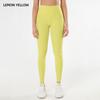 Naked elastic tight yoga pants women's peach hip lift and thin sports nine-point pants running fitness pants YG-1011
