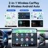 Mini Ultra Wireless CarPlay Adapter LED Indicator Auto Pairing Apple Car With Wired Car Play Android Auto for Carlinkit Supplier