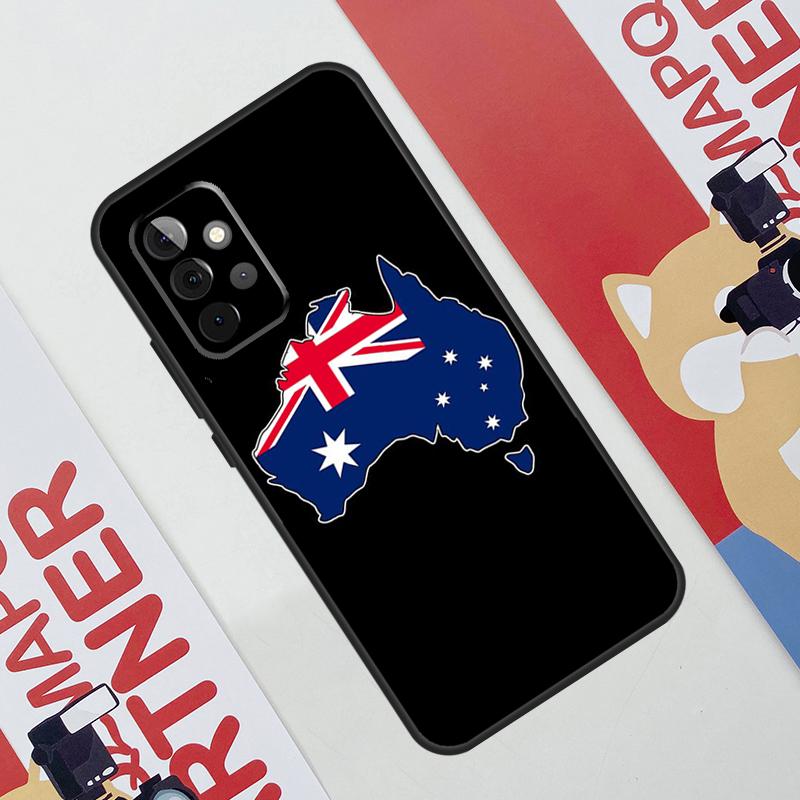 Australia Flag Case For Samsung Galaxy A52 A32 A12 A56 A36 A16 A13 A23 A33 A53 A54 A34 A14 A15 A35 A55 A17