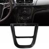 Car CD Panel Trim Center Console Cover Carbon Fiber Sticker Decal For Buick For Encore 2013-2015 Accessoire Interior Decoration