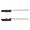 Kyocera Old Ryobi Jigsaw Blade 6641617 Set of 2 Mounting Type B Type Sharpening Blade for Woodworking Circular Finishing Back Taper Type for Clean