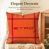 Fashion EETRO Cushion Cover Natural Linen Organic Fabric DoubleSided Printing Sofa Home Decor Gift Pillow Case