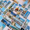 32 Закладки для мировых путешествий: Лондон, Сидней, Эйфелева башня, Берлин, Пиза, Санторини