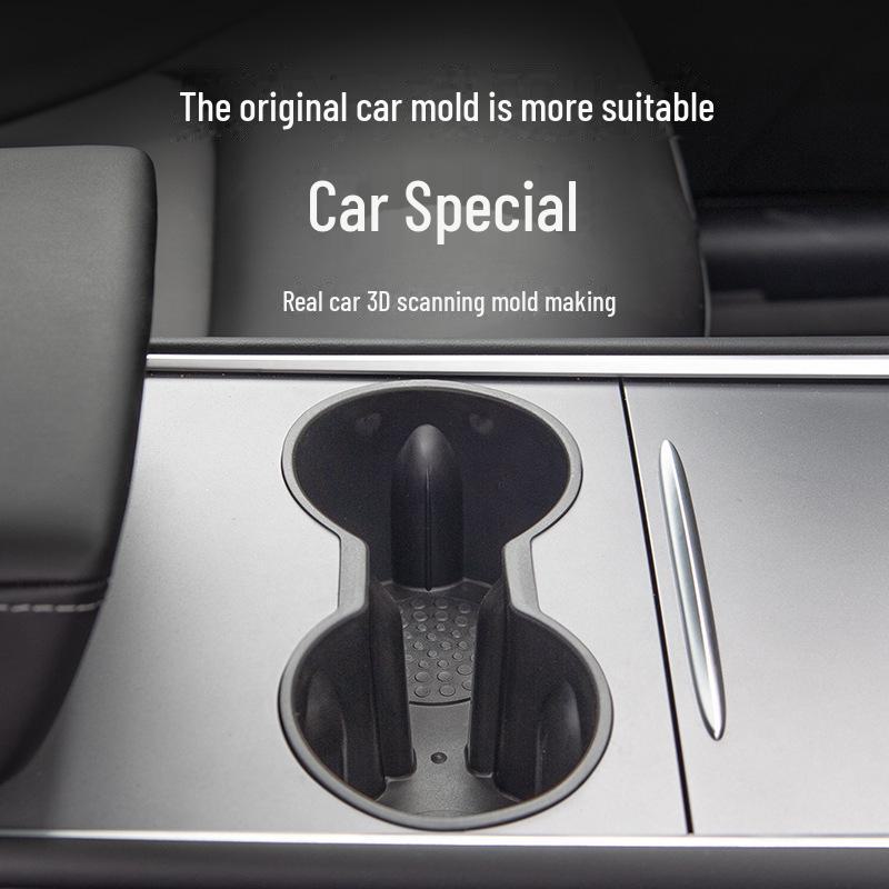 Non-Slip Cup Holder Limiter for Tesla Model 3/Y Central Console