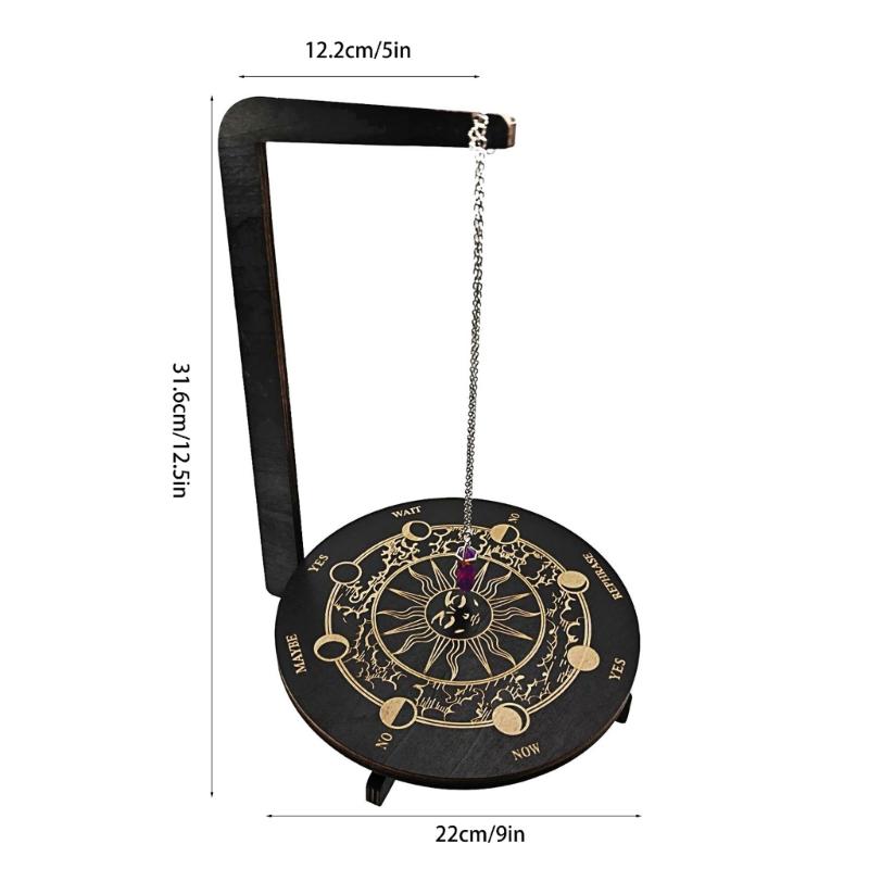 Pendulum Crystal Holder Divinations Pendulum Board Pendulum Holder for Crystal