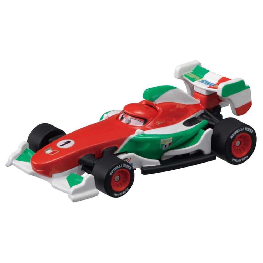 Takara Tomy Disney Cars Tomica C-17 Francesco Bernoulli Standard Type Miniature Toy Car for Ages 3 and Up