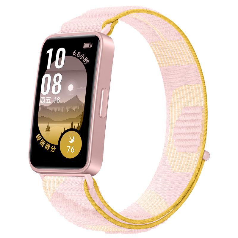 Нейлоновый петлевой ремешок для Huawei Band 9 Удобный и дышащий Сменный браслет Correa для спортивных часов Huawei Band 8/9
