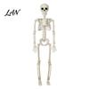 Flexible Skeleton for Film Props Halloween Decoration, 3Ft Life Size Full Body Human Bone, Realistic Posable Decor Holiday Party with Movable