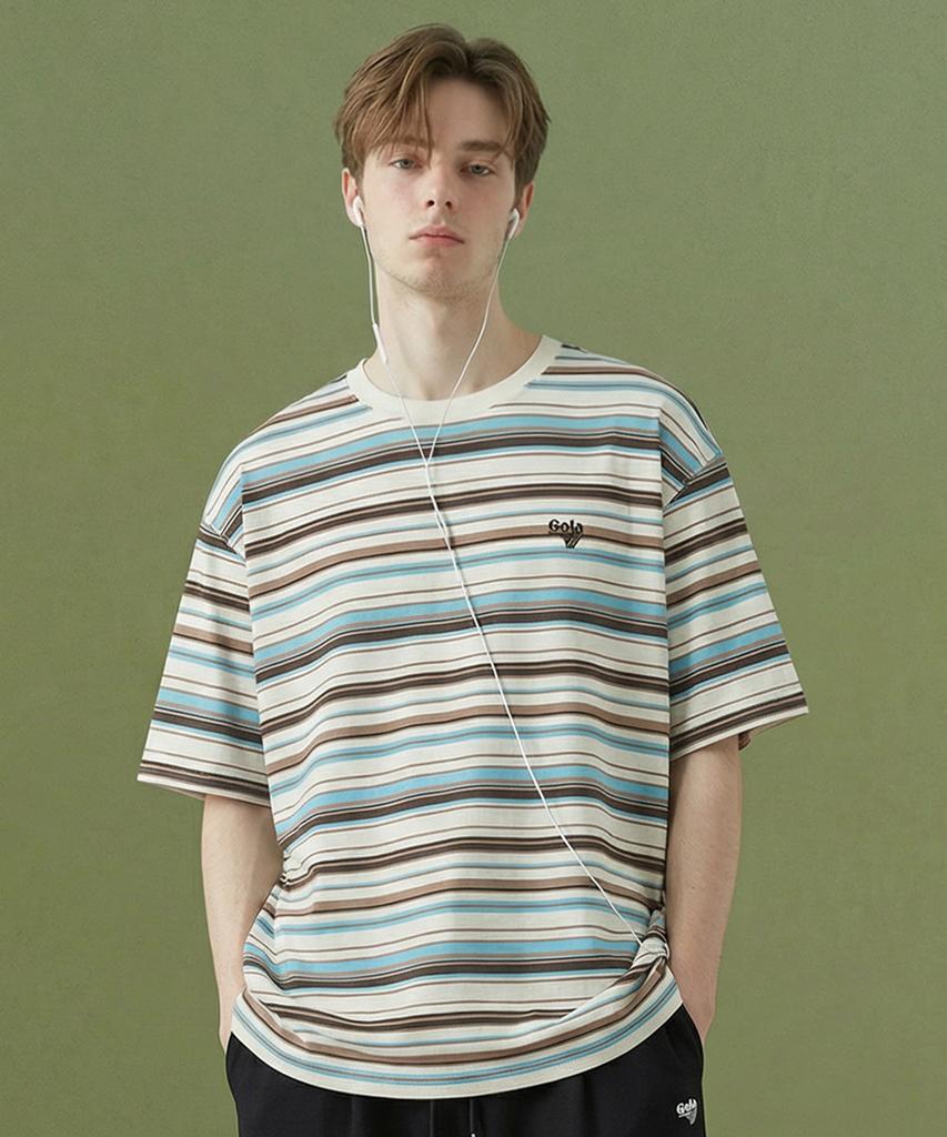 GOLA Multi Stripe T-Shirt [Ivory]