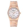 Женские часы Zeus Diamond Accents из нержавеющей стали с перламутровым циферблатом цвета розового золота с кварцевым механизмом D118SPI