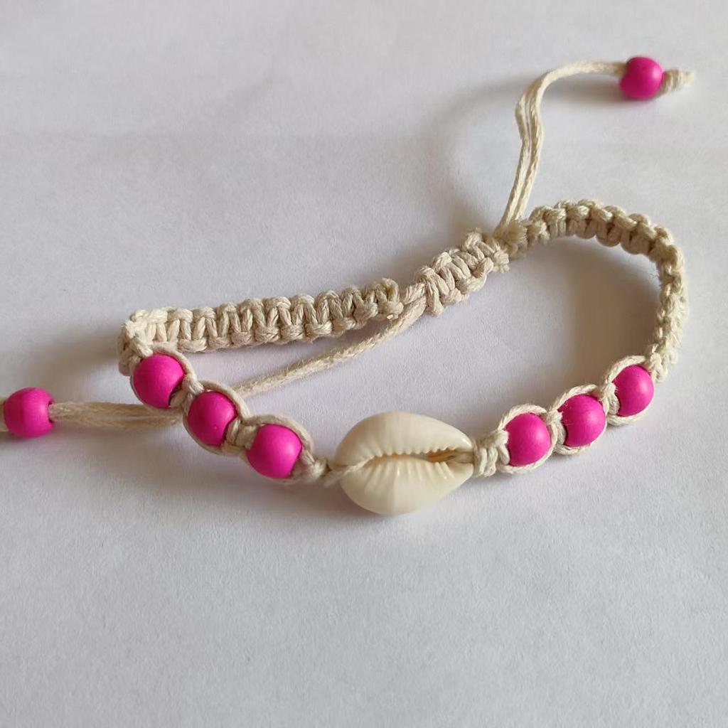 Bohemian Starfish & Turtle Anklet: Handmade Woven Cross-border INS Fashion Jewelry Bracelet.