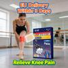Нежный пластырь для облегчения боли в колене - Натуральный, не вызывающий раздражения, для комфорта суставов